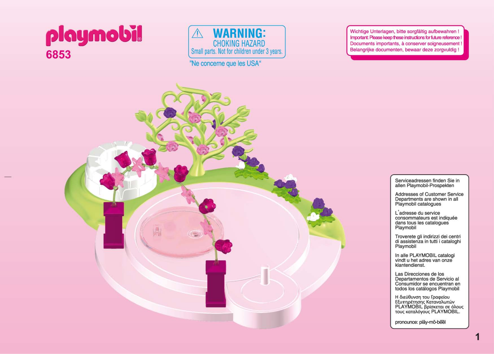 Playmobil 6853 Instructions