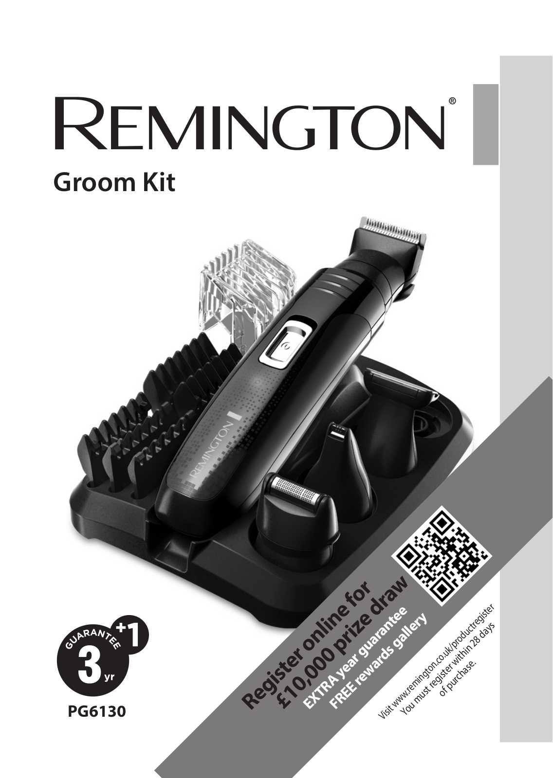 Remington PG6130 Instruction manual