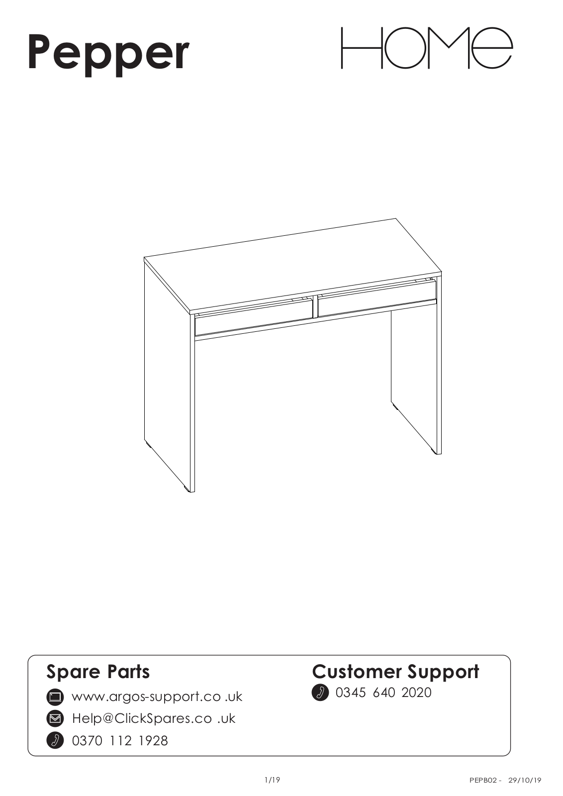 ARGOS 7512838, 5256316 User guide - ManualMachine.com