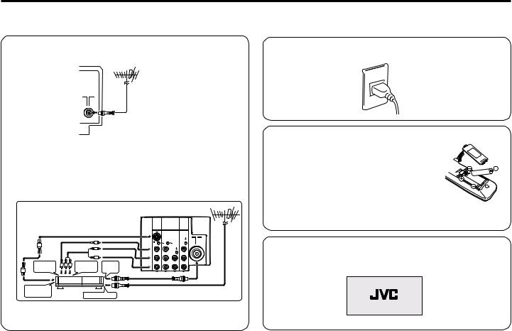 JVC AV-29VT15, AV-21VT15, AV-21YT15, AV-21VT35, AV-25VT15 User Manual