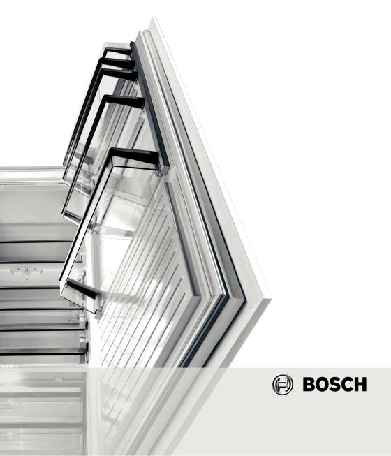 Bosch KGE 36 XW 20 R User Manual