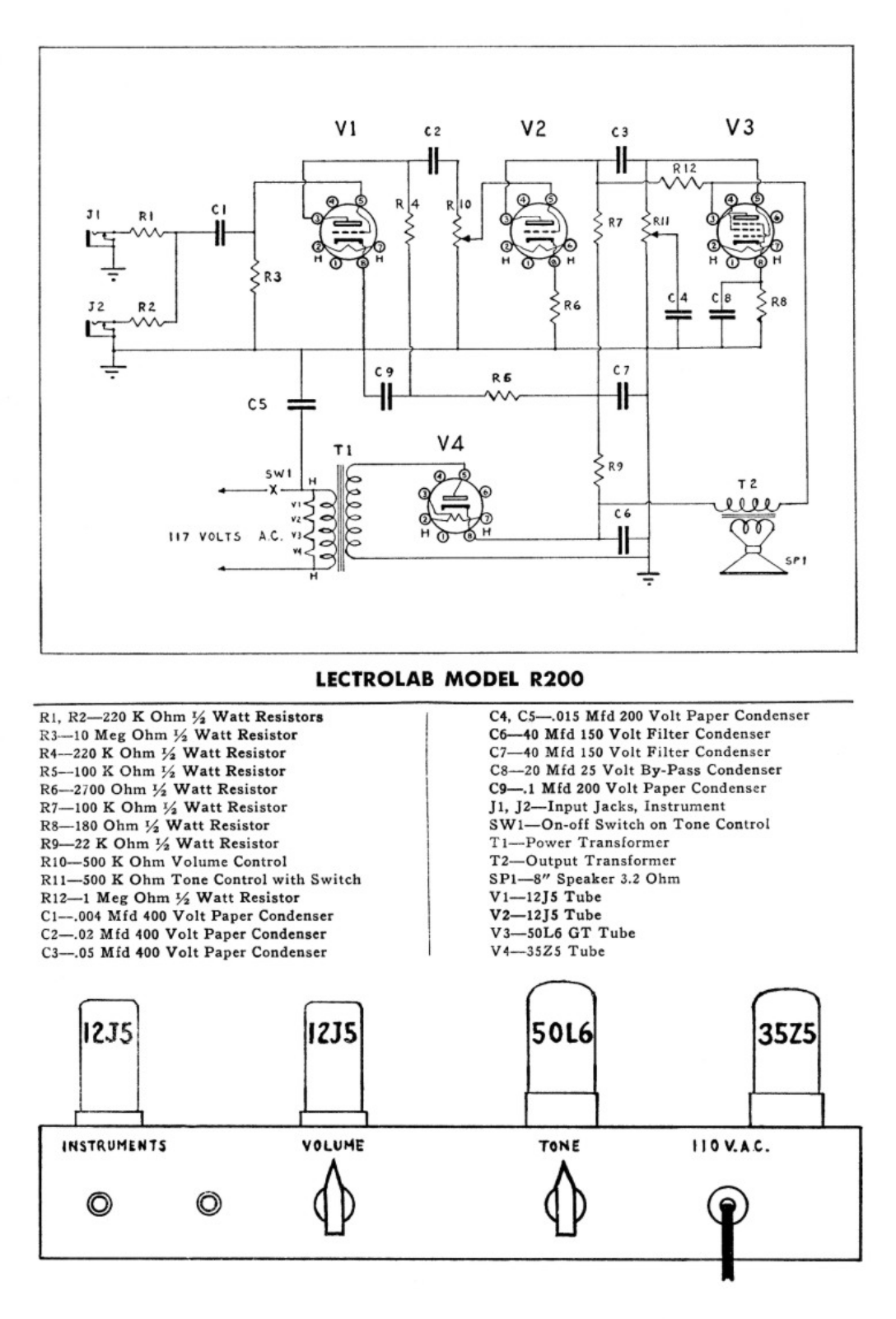 Other L Lectrolab-R200 Schematic - ManualMachine.com