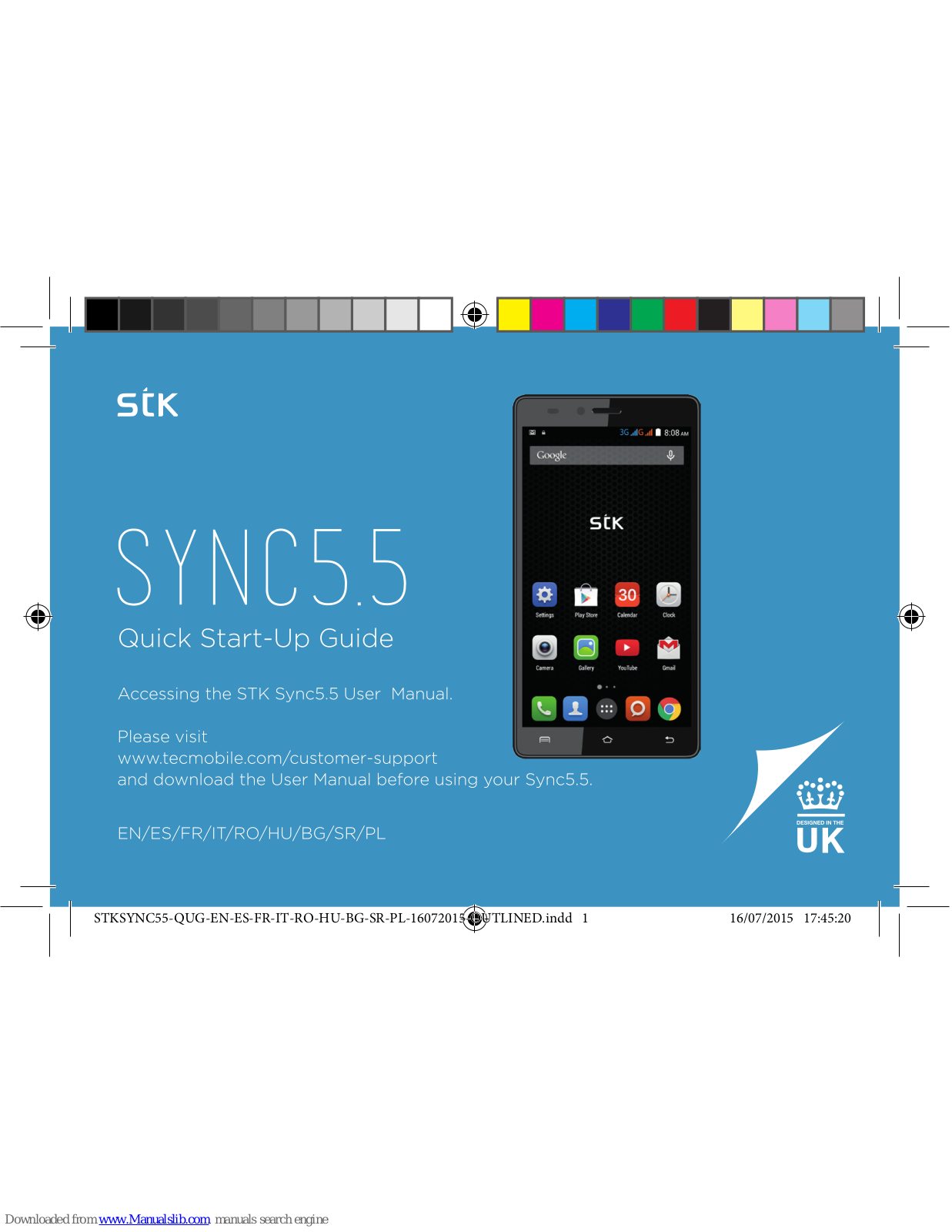 STK Professional Audio SYNC5.5 Quick Start Up Manual - ManualMachine.com