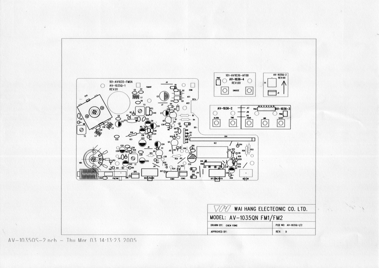 Vitek VT-3508 Schematic