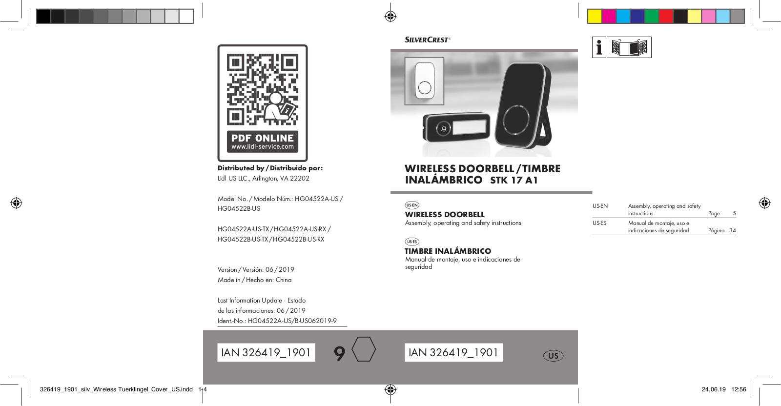 LIDL US HG04522TX User Manual