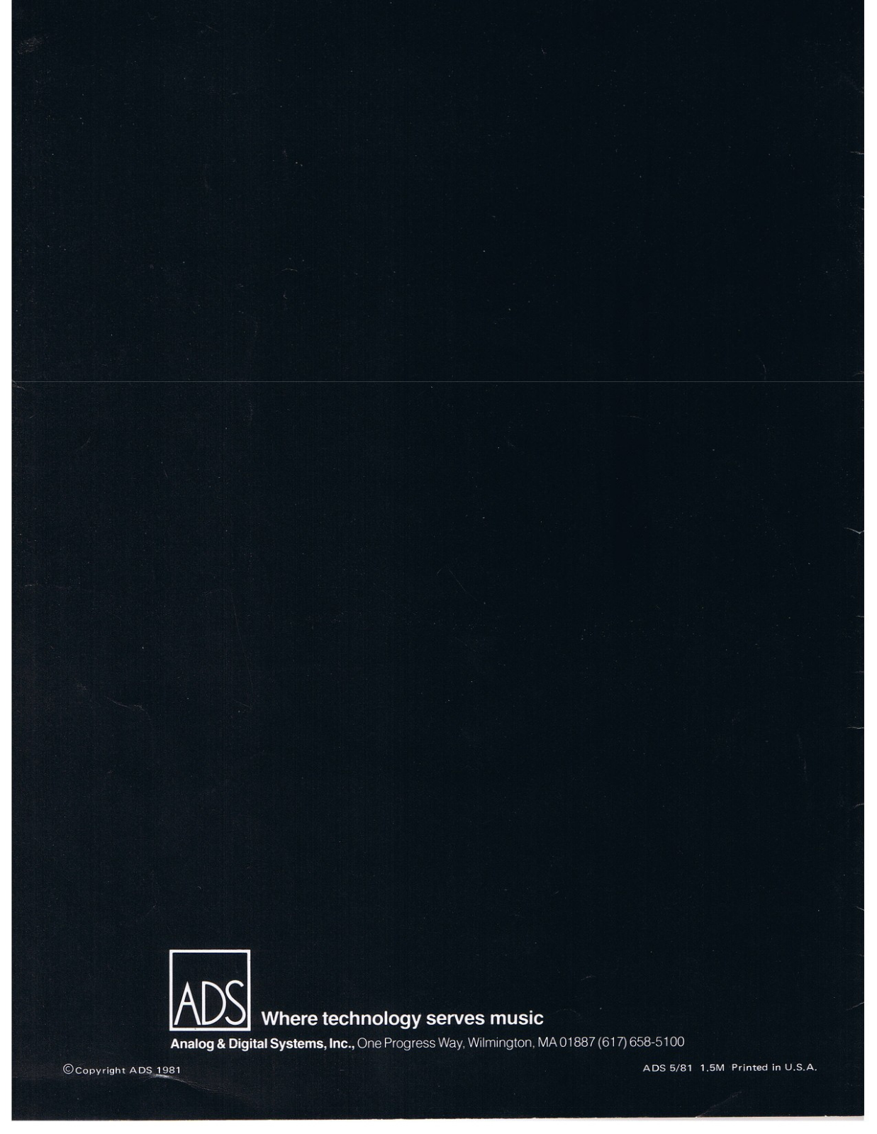 ADS L-1230 Owners manual