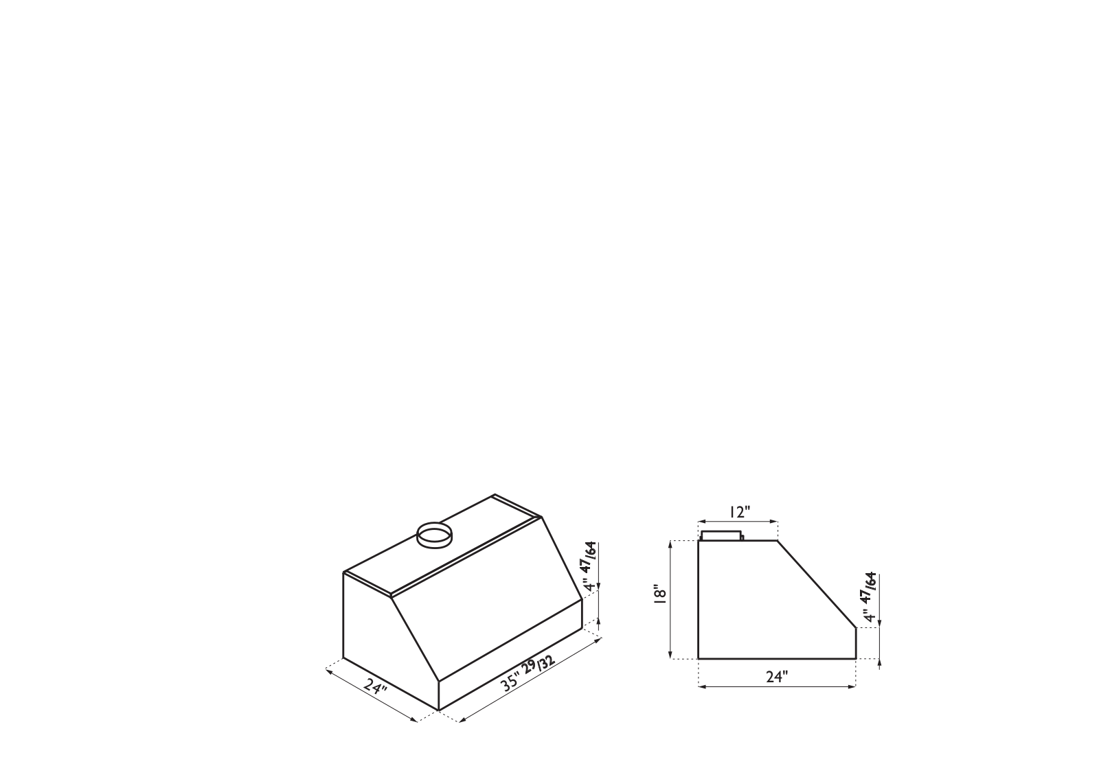 Superiore HP361BSS Dimension Guide - ManualMachine.com
