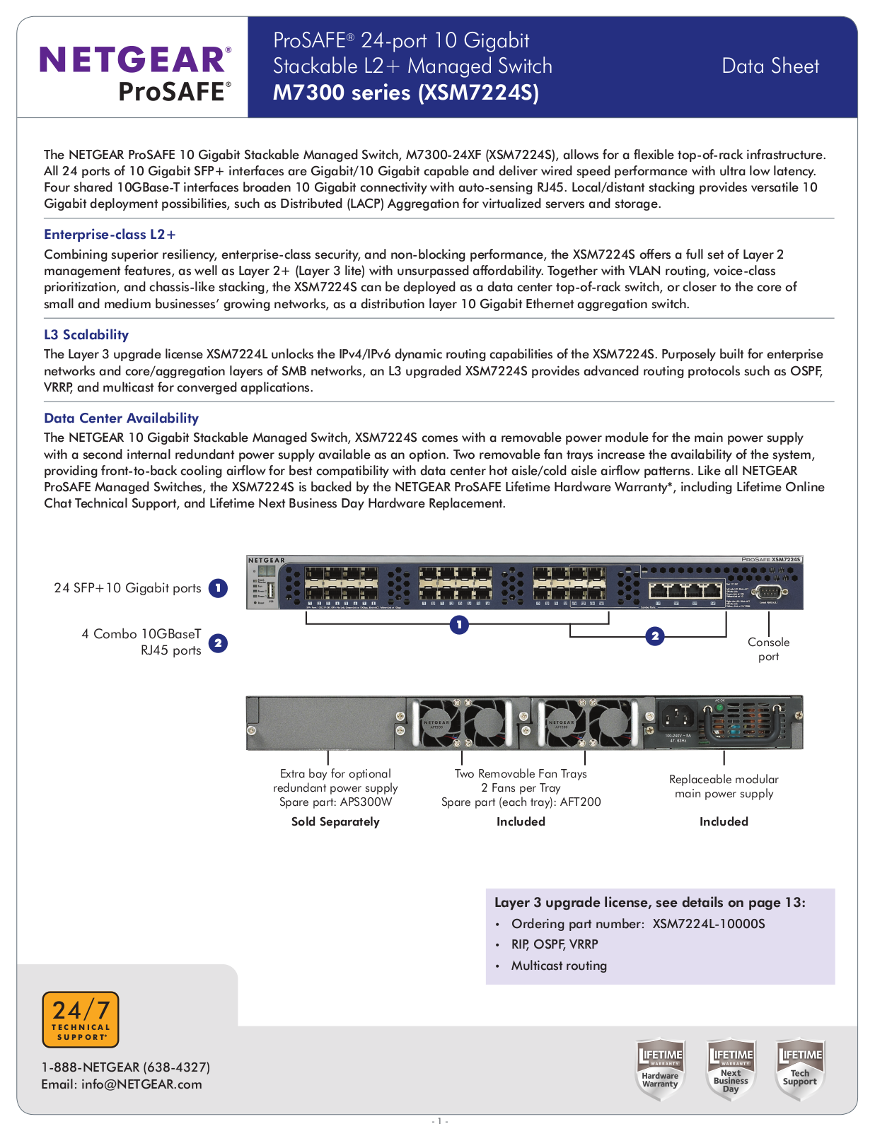 Netgear XSM7224S User Manual