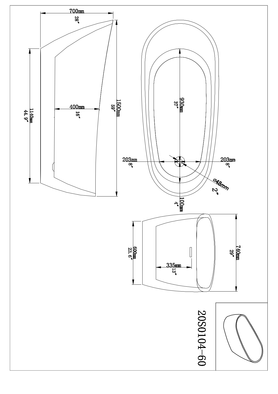 Clovis Goods ERVT1112 Dimensions - ManualMachine.com