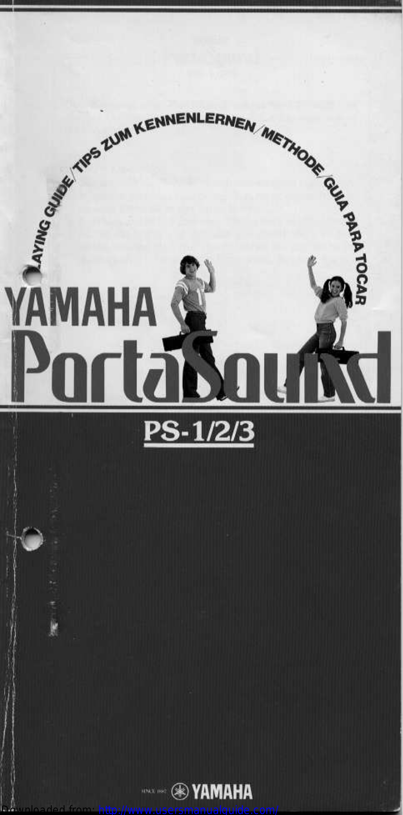 Yamaha Audio PS-3, PS-2, PS-1 User Manual
