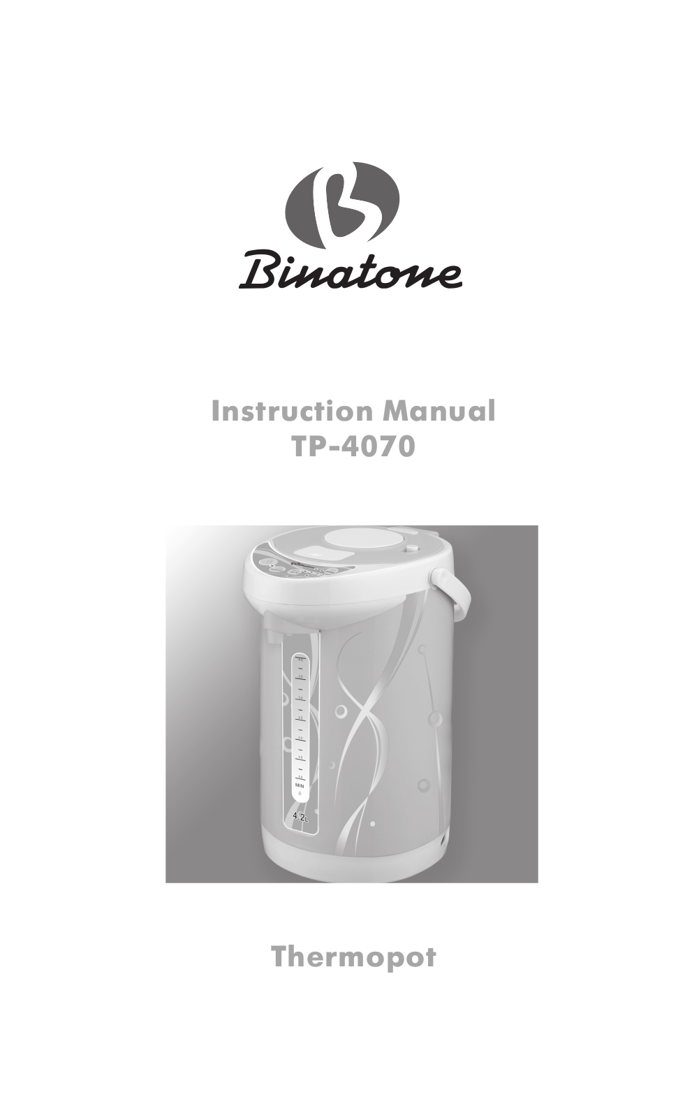 Binatone TP-4070 User Manual