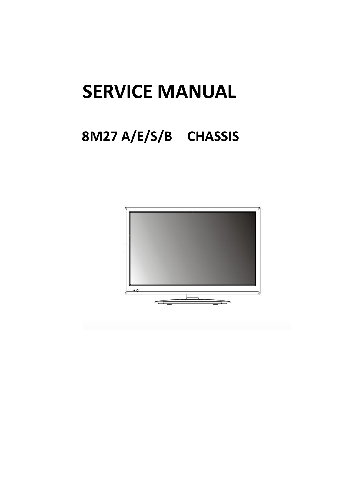 Skyworth 8M27A, 8M27E, 8M27S, 8M27B Schematic