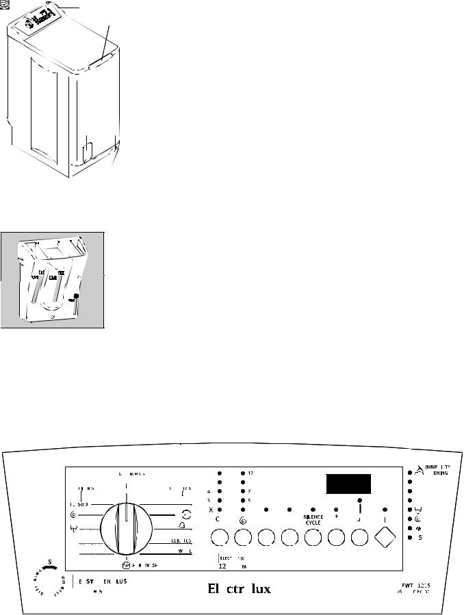 AEG-Electrolux EWT1215, EWT1015 User Manual