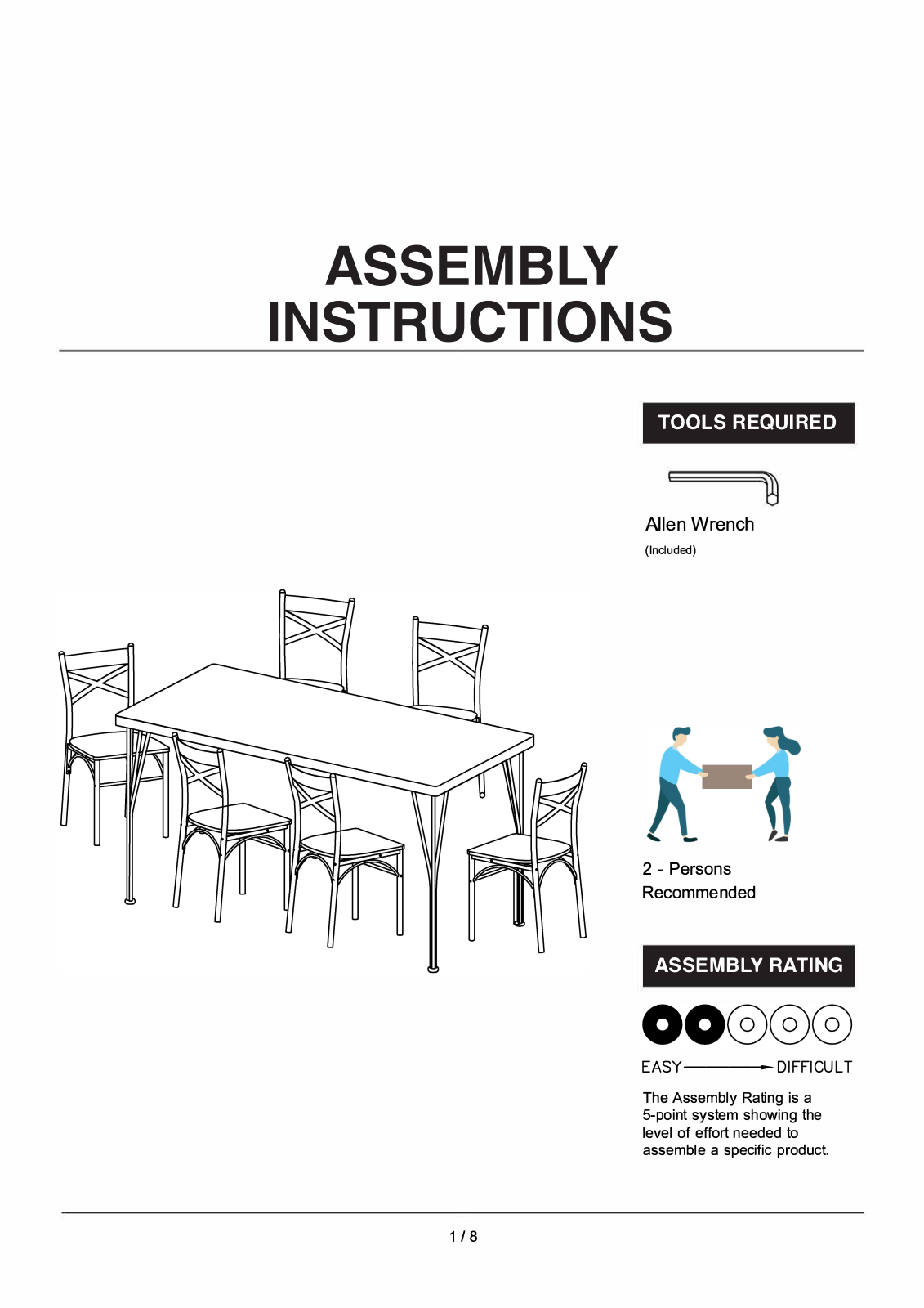 Foundstone W004779633 Assembly Instructions - ManualMachine.com
