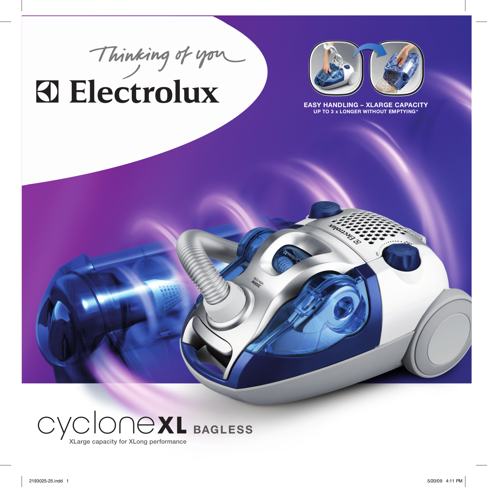 ELECTROLUX ZCX6400FF User Manual