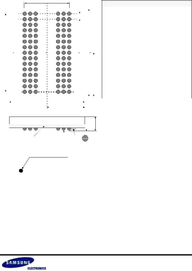 SAMSUNG K4S513233F Technical data