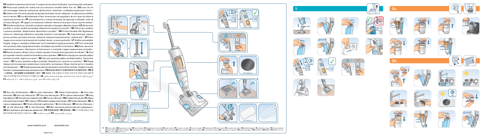 Tefal VP7591RH User Manual