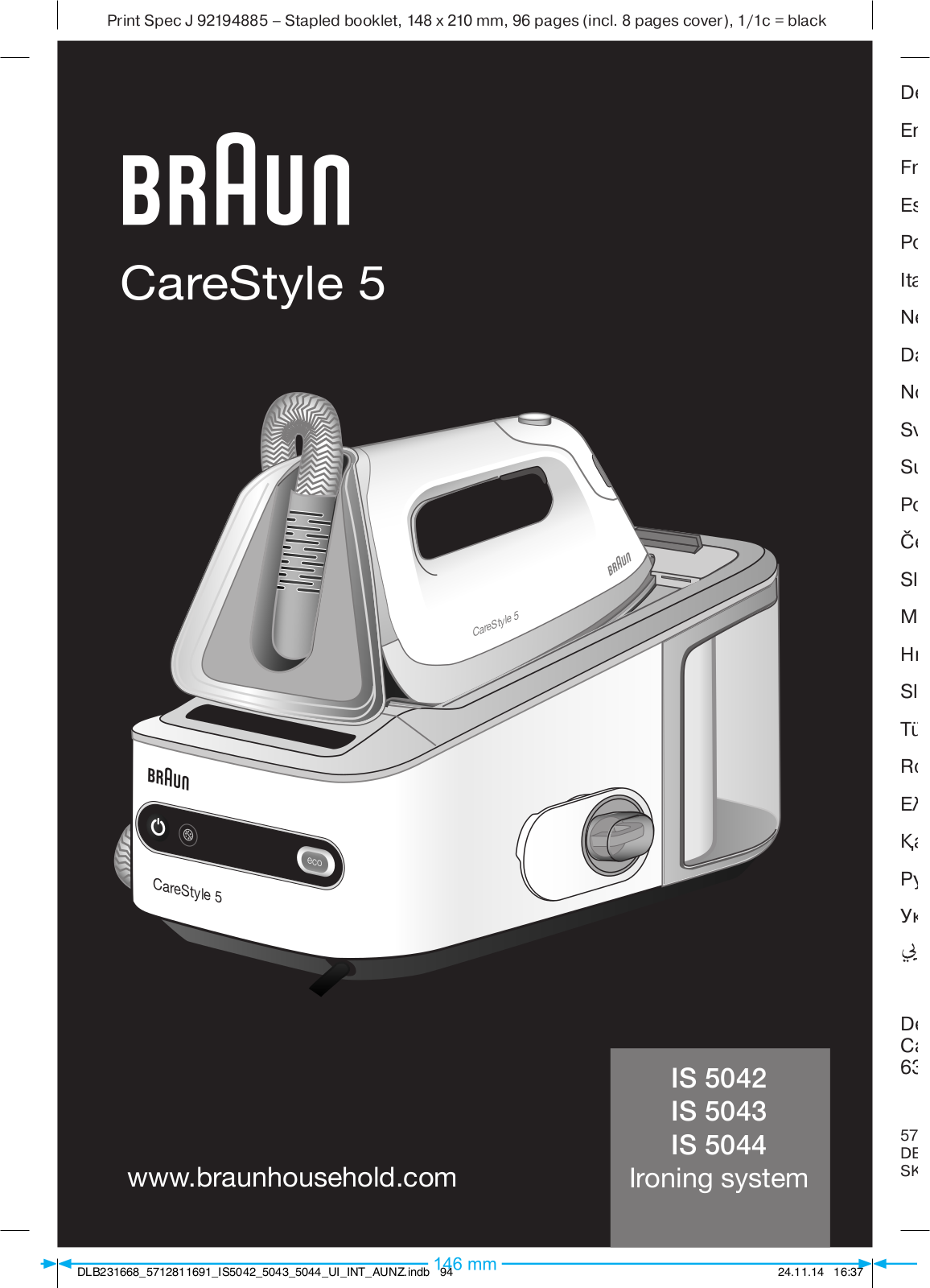 Braun IS 5042 User Manual