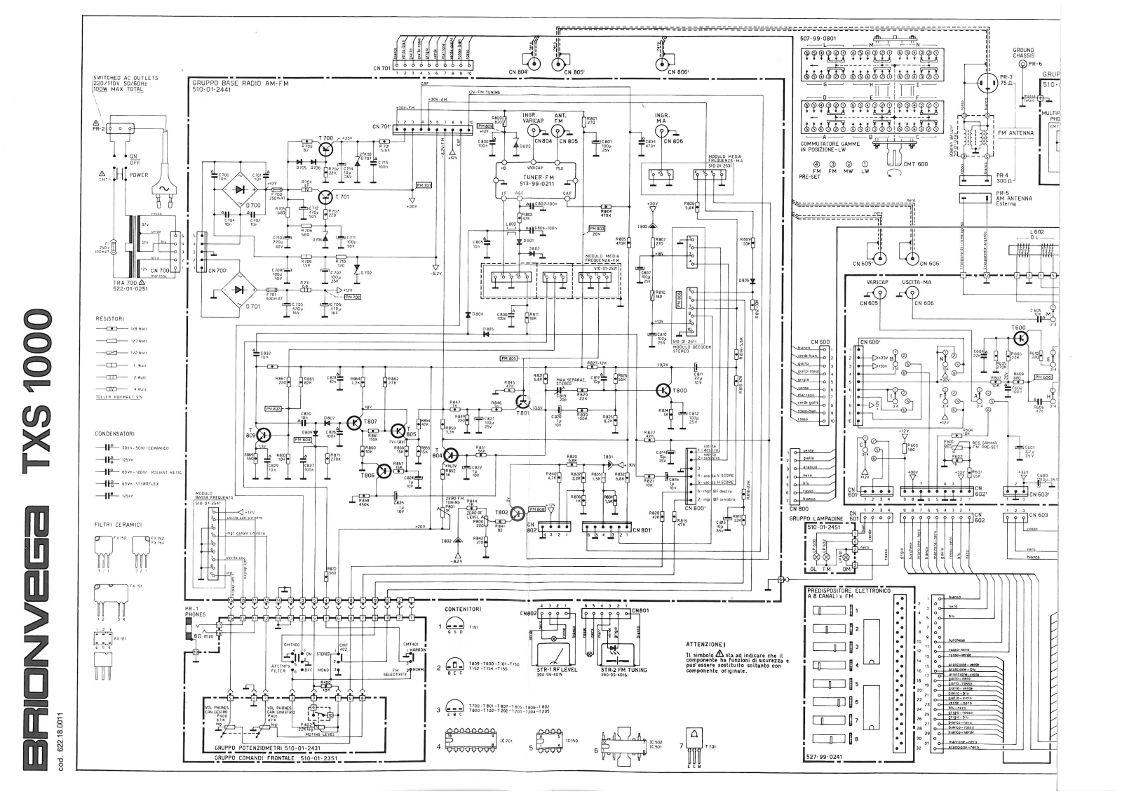 Other B TS1000, TXS1000, TS1000 Schematic - ManualMachine.com