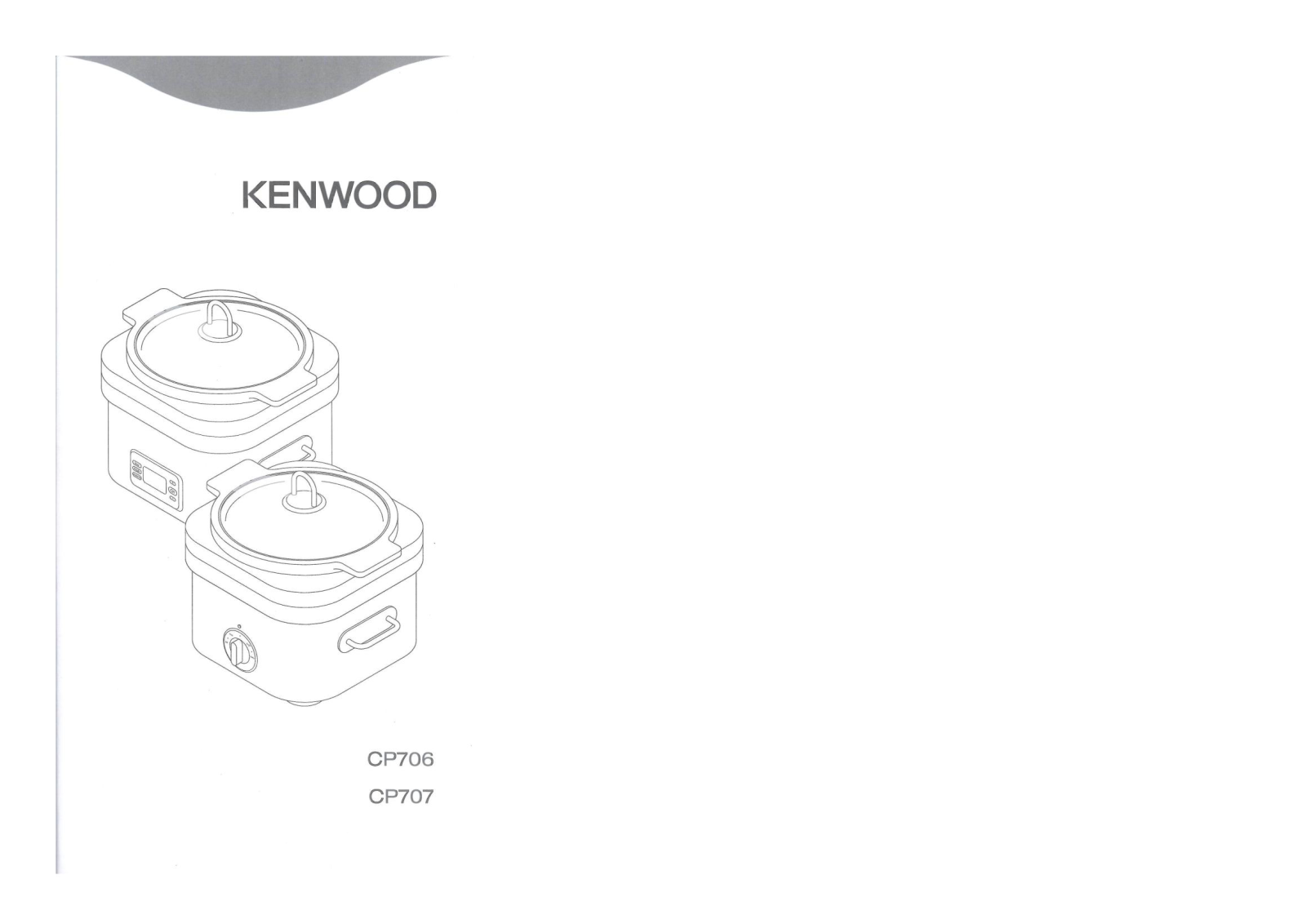 Kenwood CP-707 User Manual