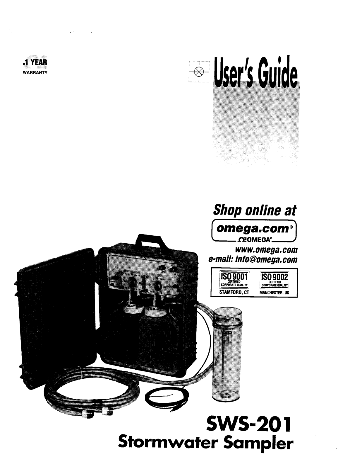 Omega Products SWS-201 Installation  Manual