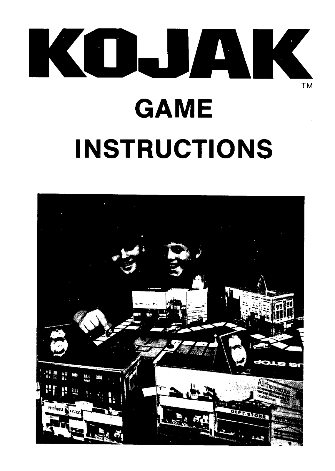 Hasbro KOJAK User Manual