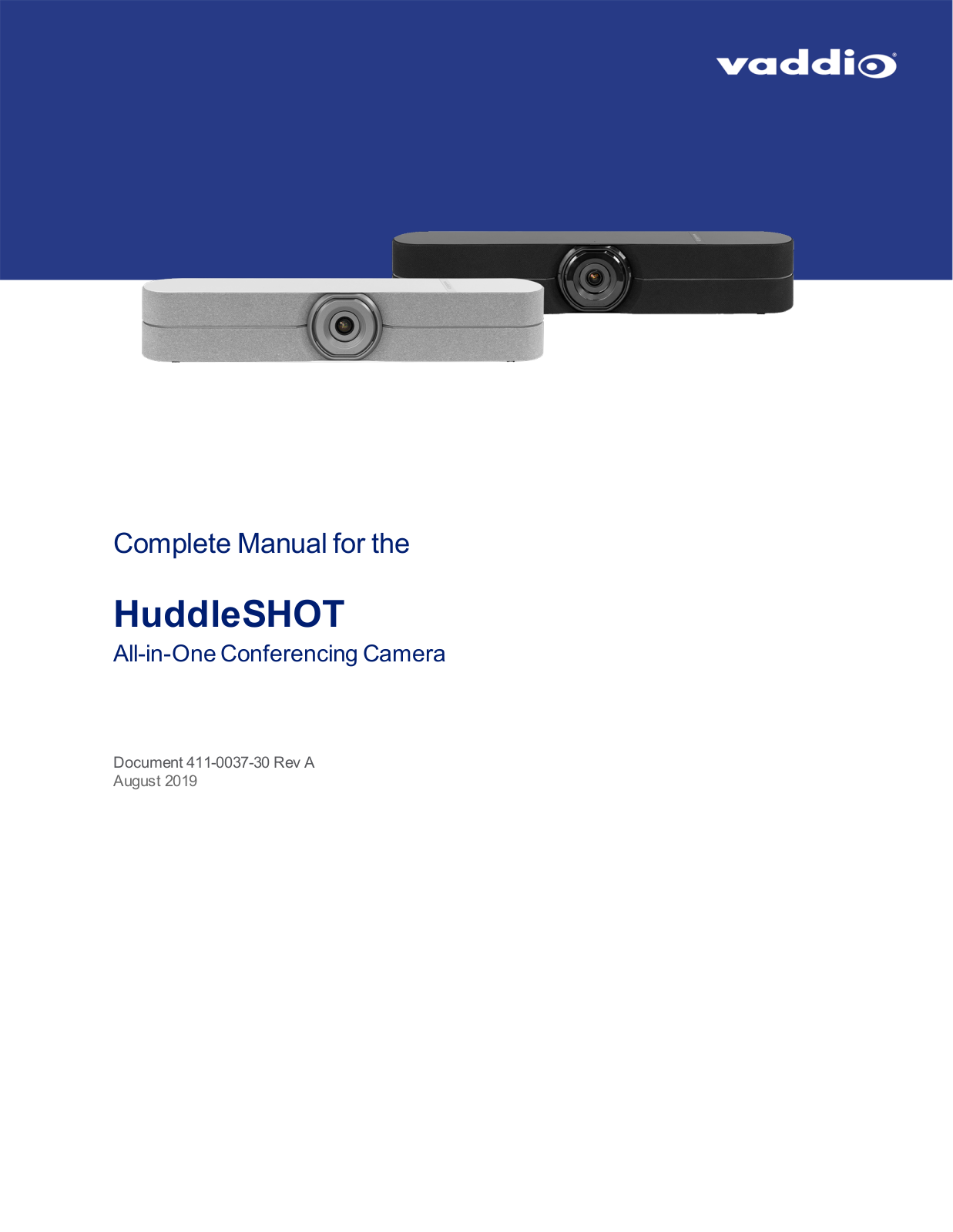 Vaddio HuddleSHOT User Manual