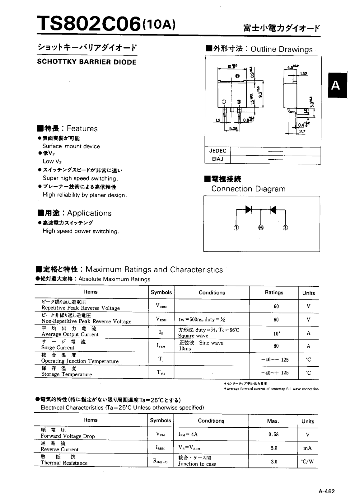 Collmer Semiconductor TS802C06 Datasheet