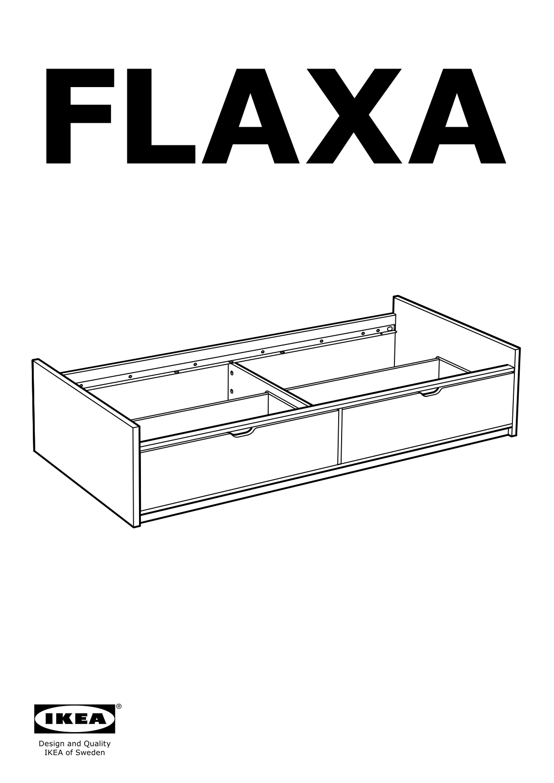 IKEA FLAXA User Manual