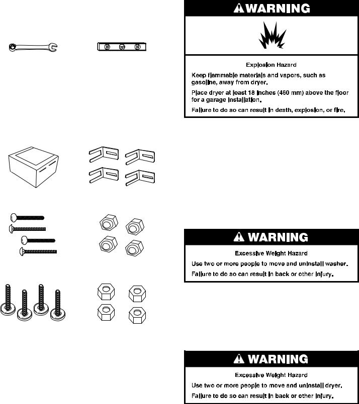 Whirlpool WFP24GW Installation Guide