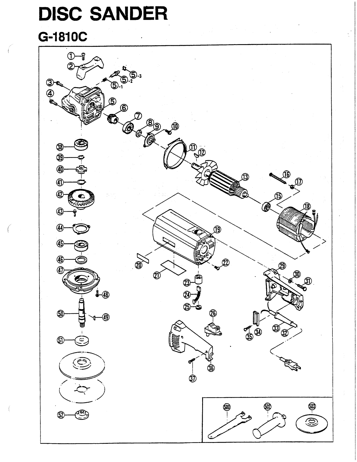 Ryobi G1810C User Manual