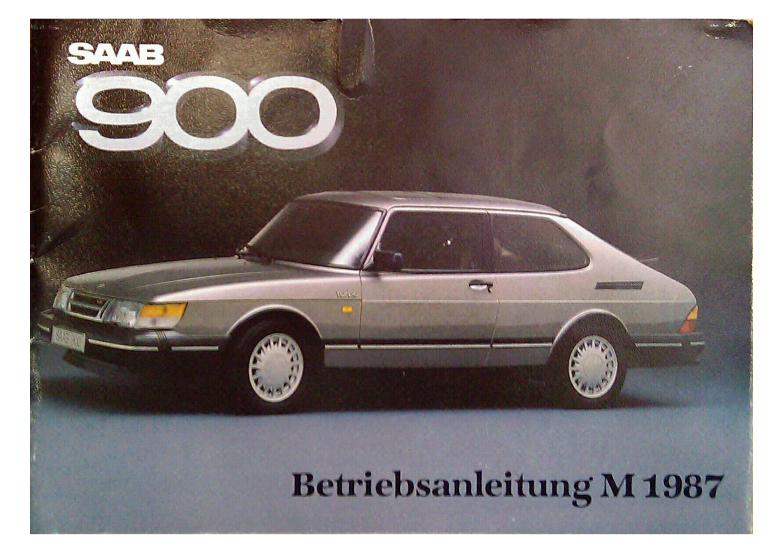 Saab 900 1987 User Manual