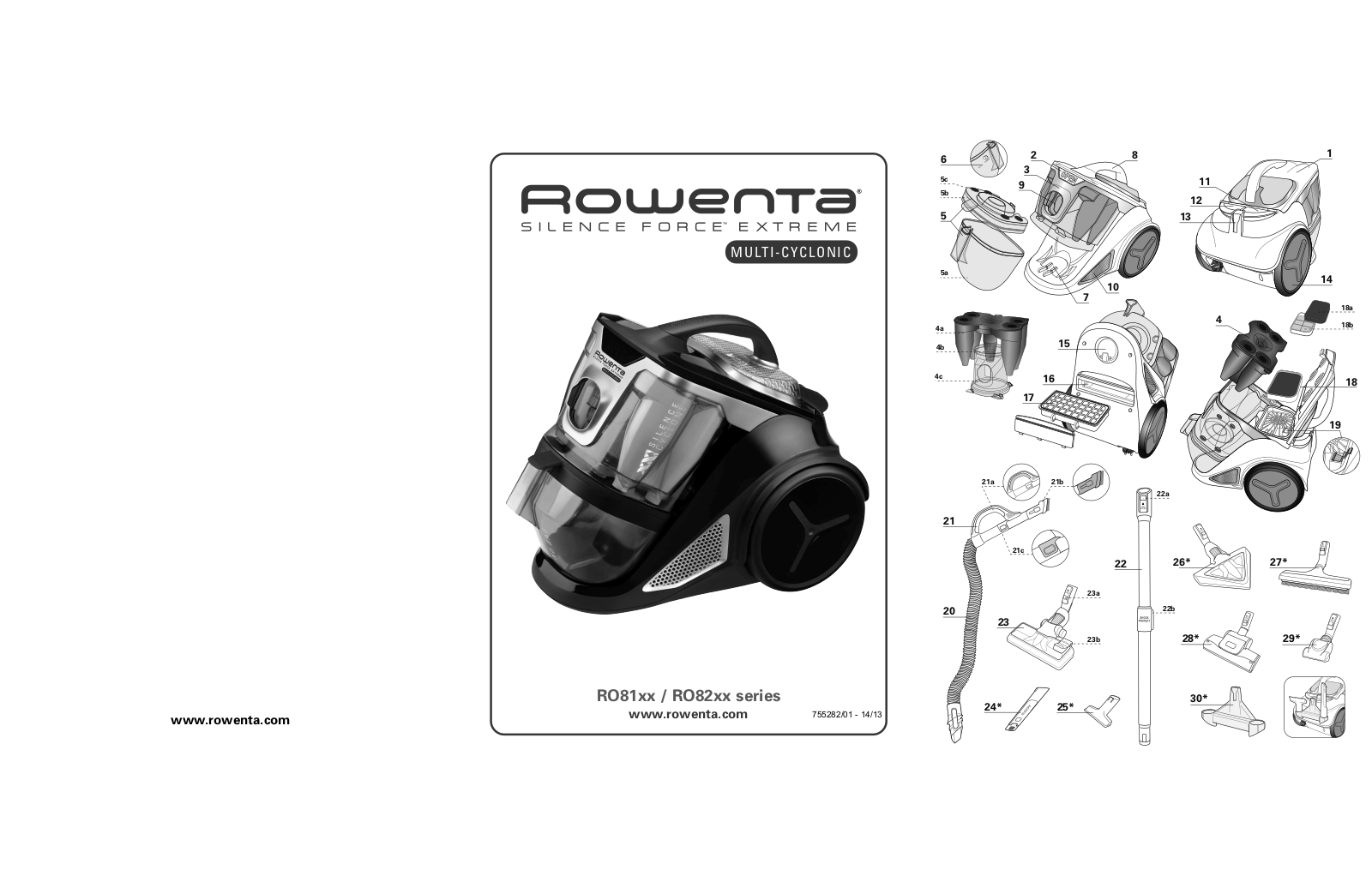 Rowenta RO8252 User manual