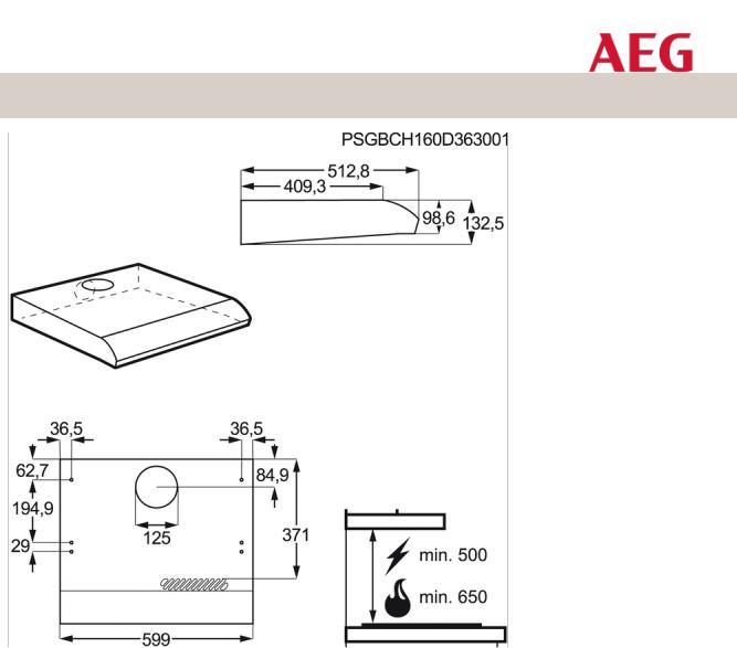 AEG DUB2620M USER MANUAL