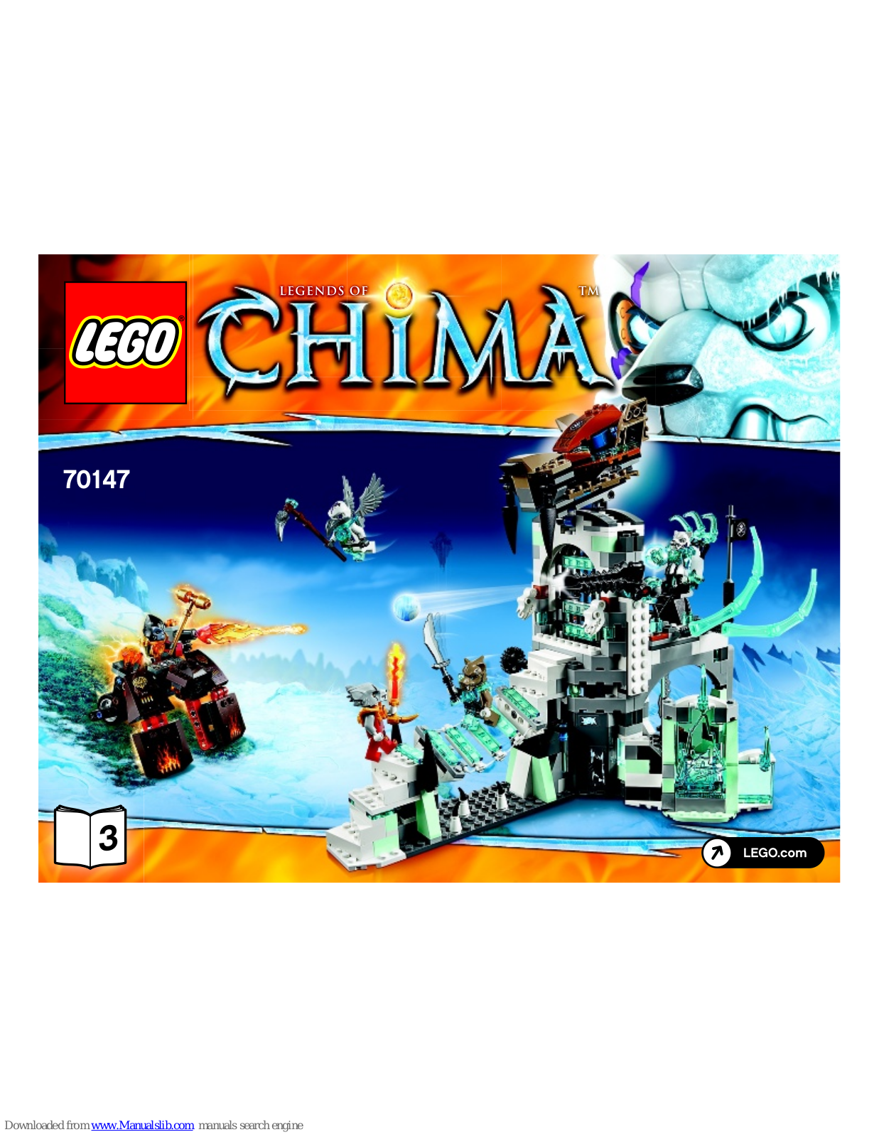 LEGO legends of chima 70147 Assembly Manual