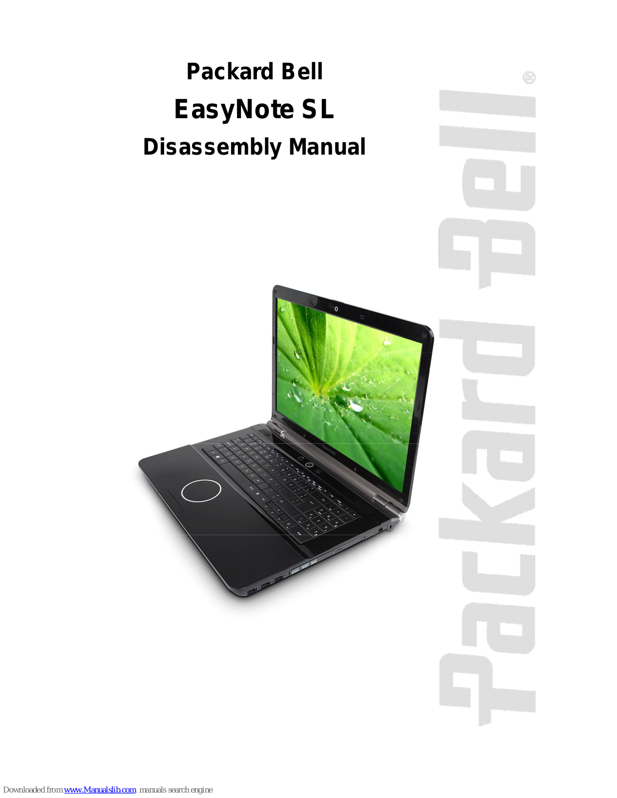 Packard Bell EasyNote SL Assembly  Manual - ManualMachine.com