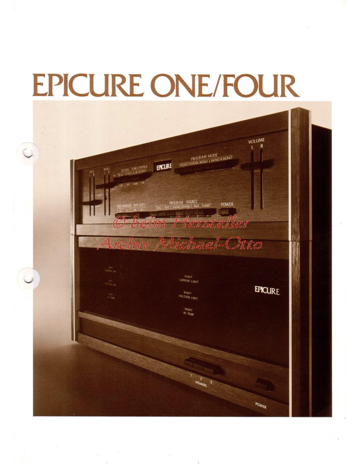 Epicure 4 brochure - ManualMachine.com