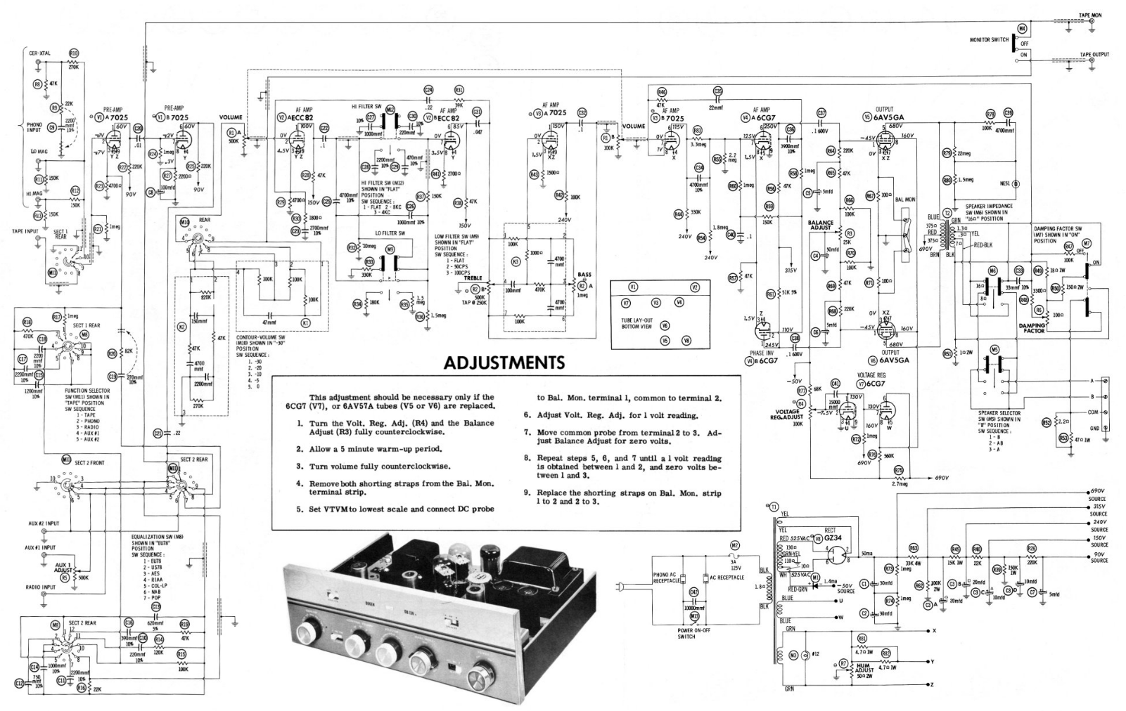 Bogen db130a schematic