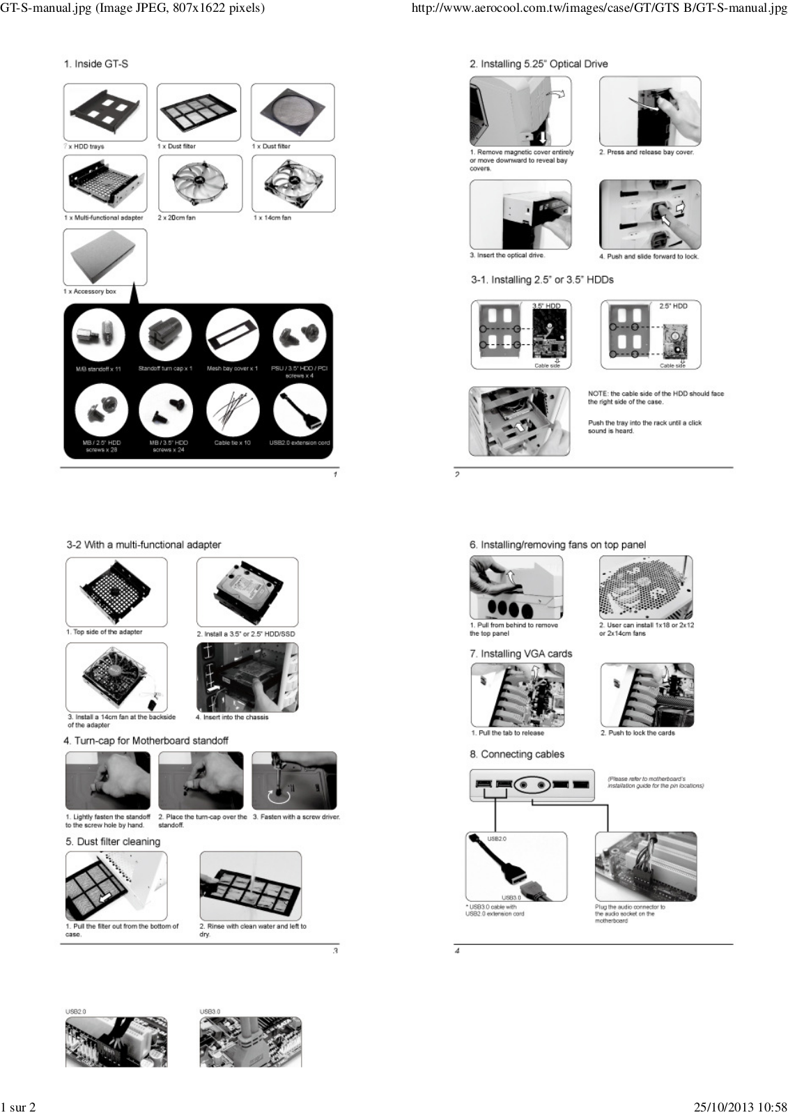 Aerocool GT-S User Manual