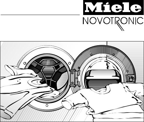 Miele WT 945 User manual