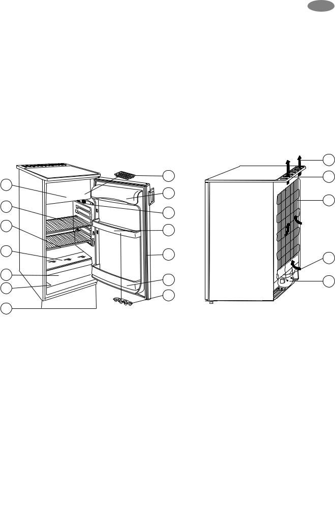 Zanussi ZC 244 BO, ZC 194 BO, ZT 154 BO User Manual