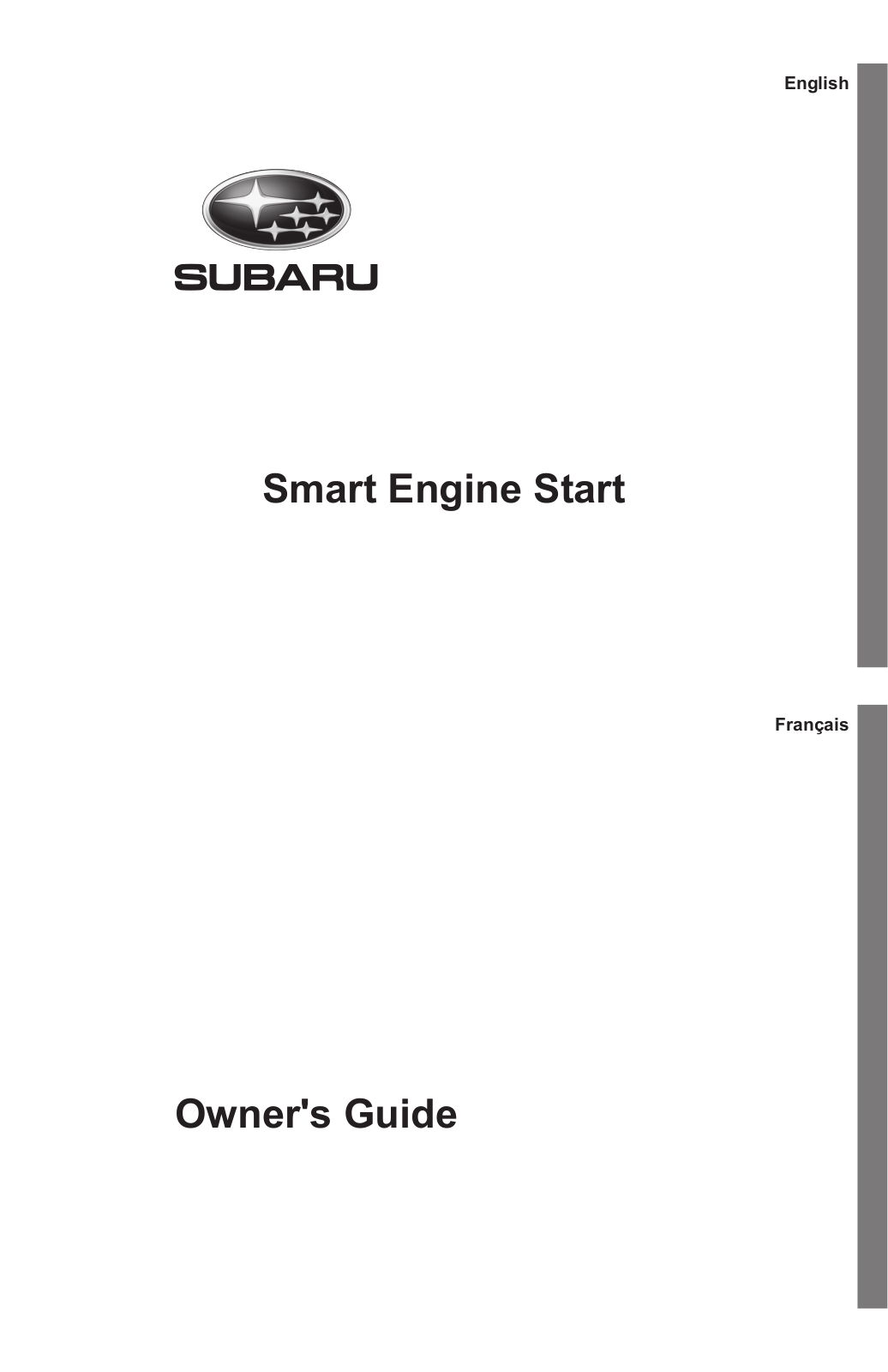 Subaru Legacy 2013 Owner's Manual