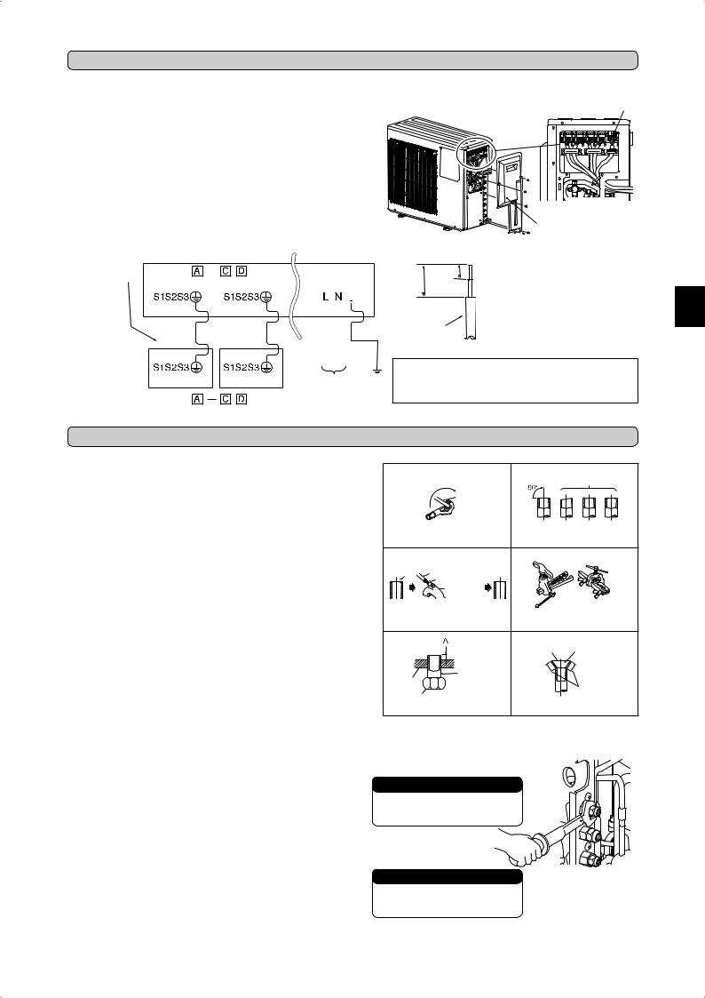 Mitsubishi Electric MXZ-3D68VA, MXZ-4D72VA, MXZ-3D54VA Installation Manual