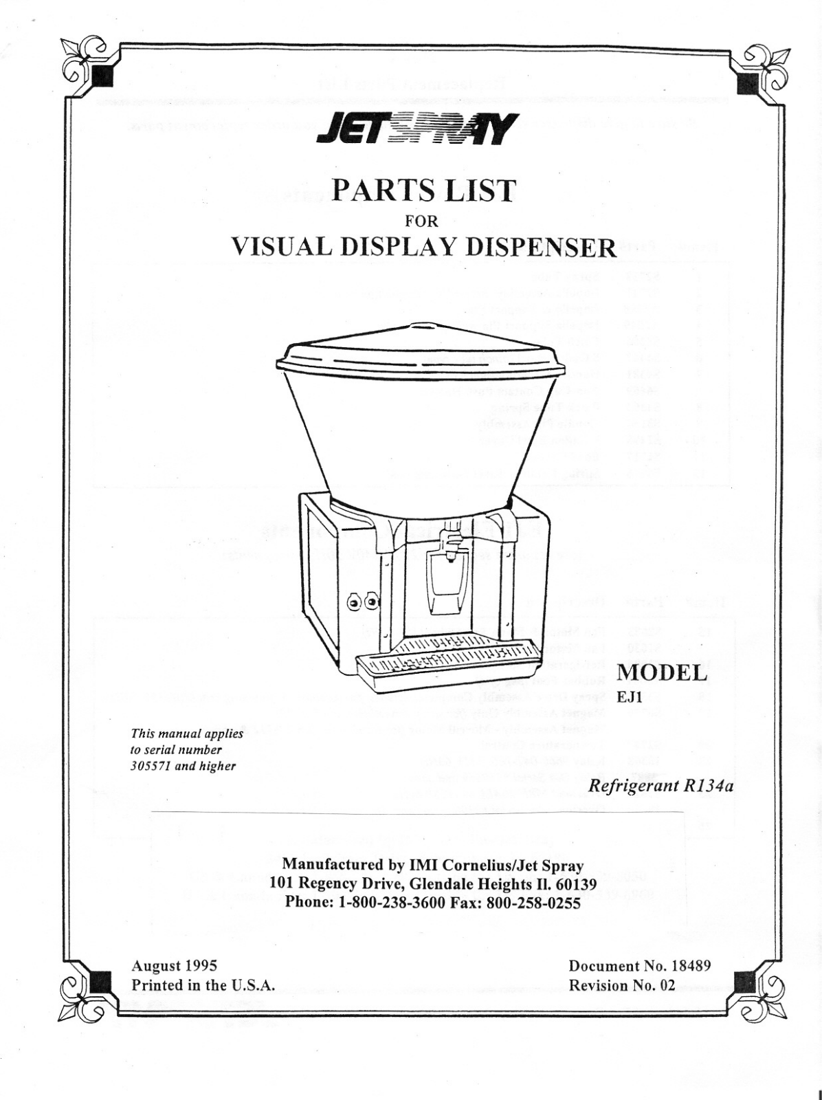 Cornelius S6750 User Manual - ManualMachine.com