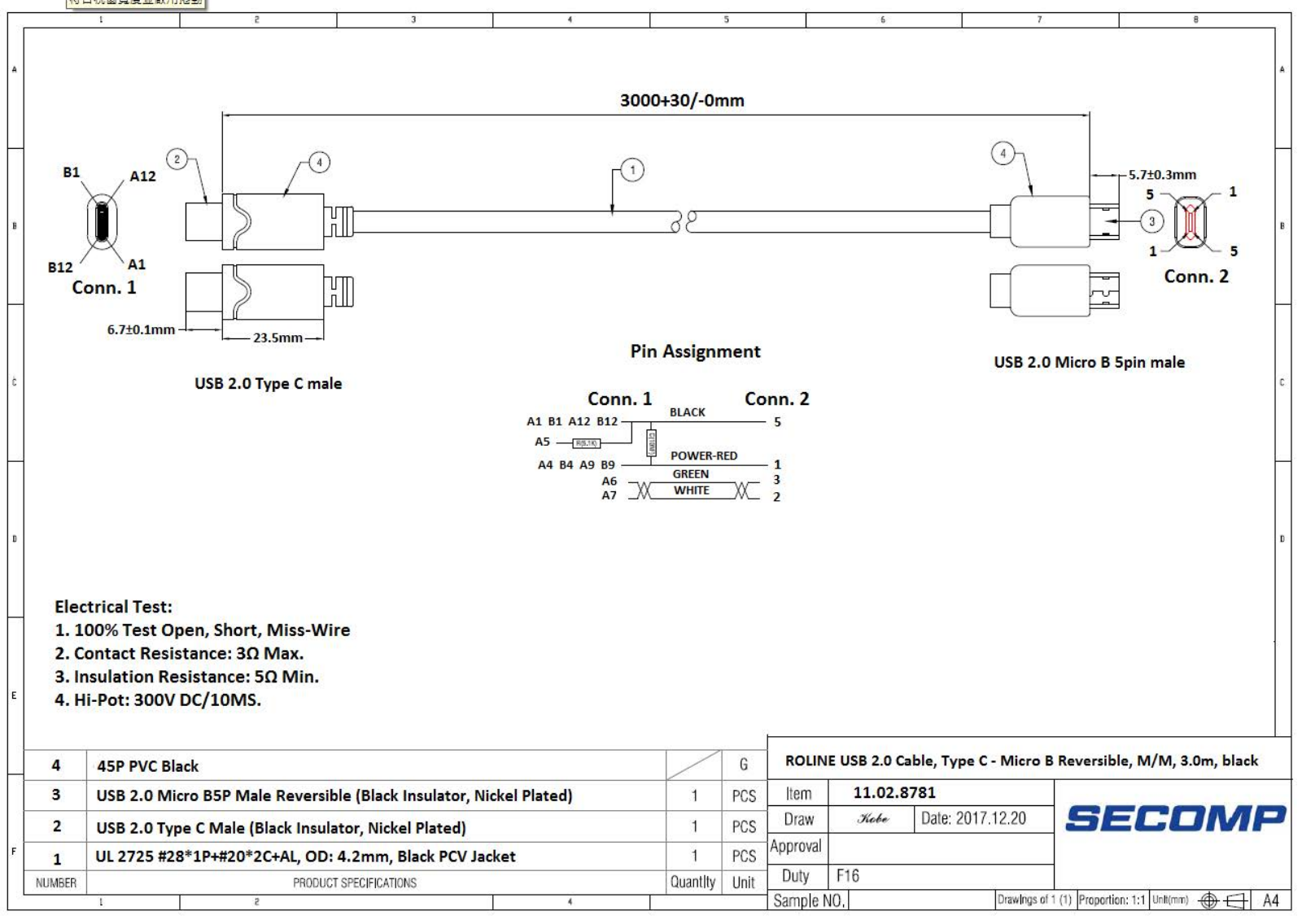 ROLINE 11028781 Datasheet - ManualMachine.com