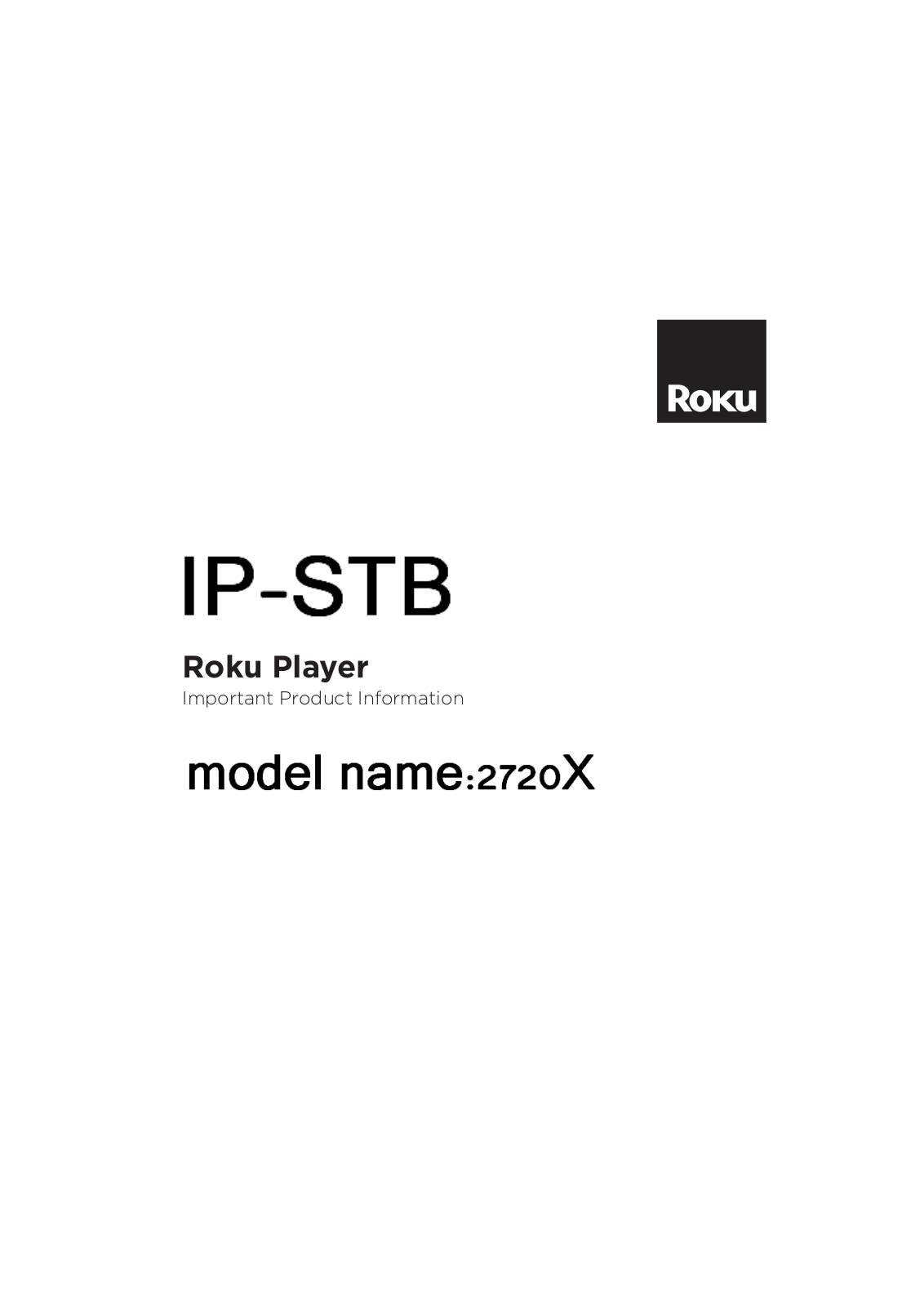 Roku R1006 User Manual