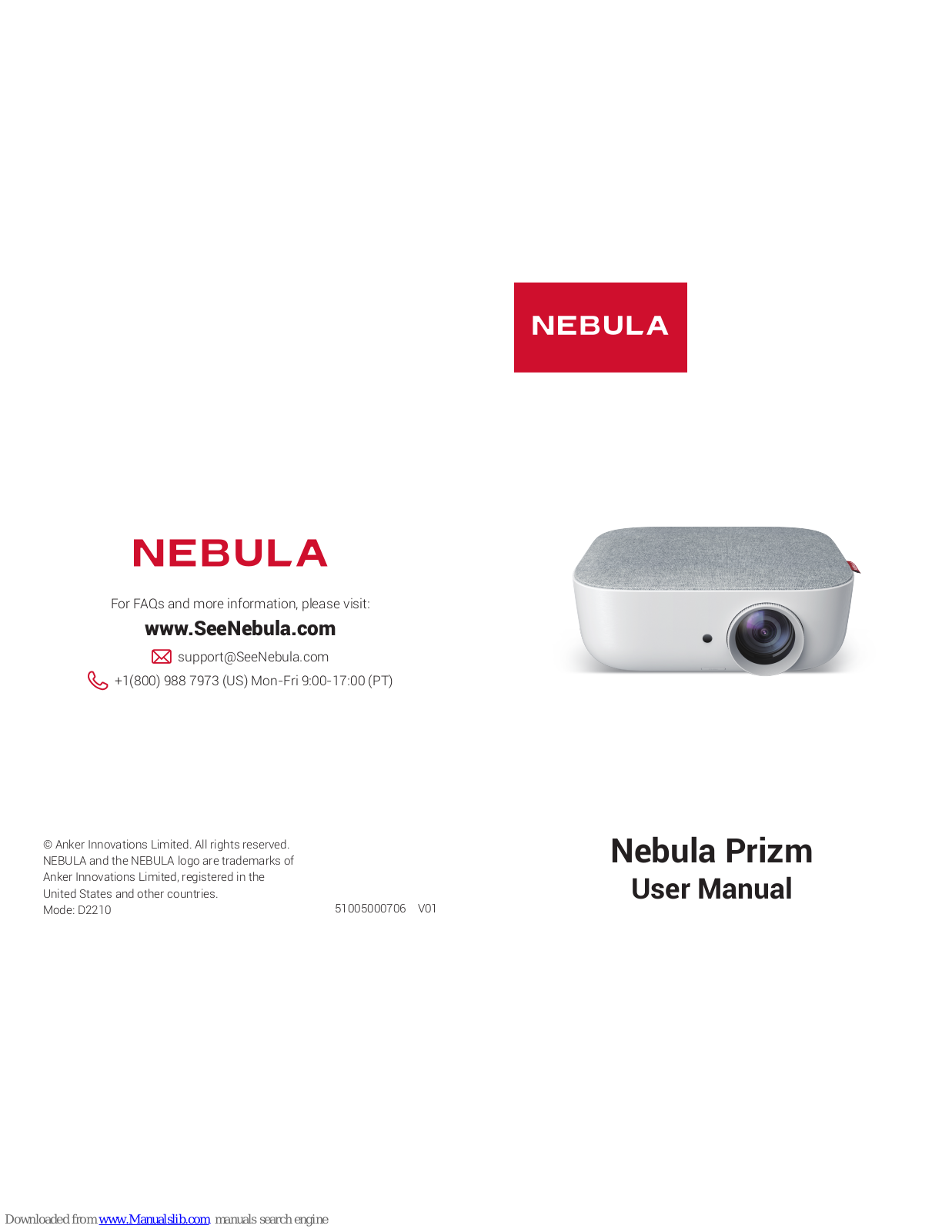 Nebula Prizm User Manual