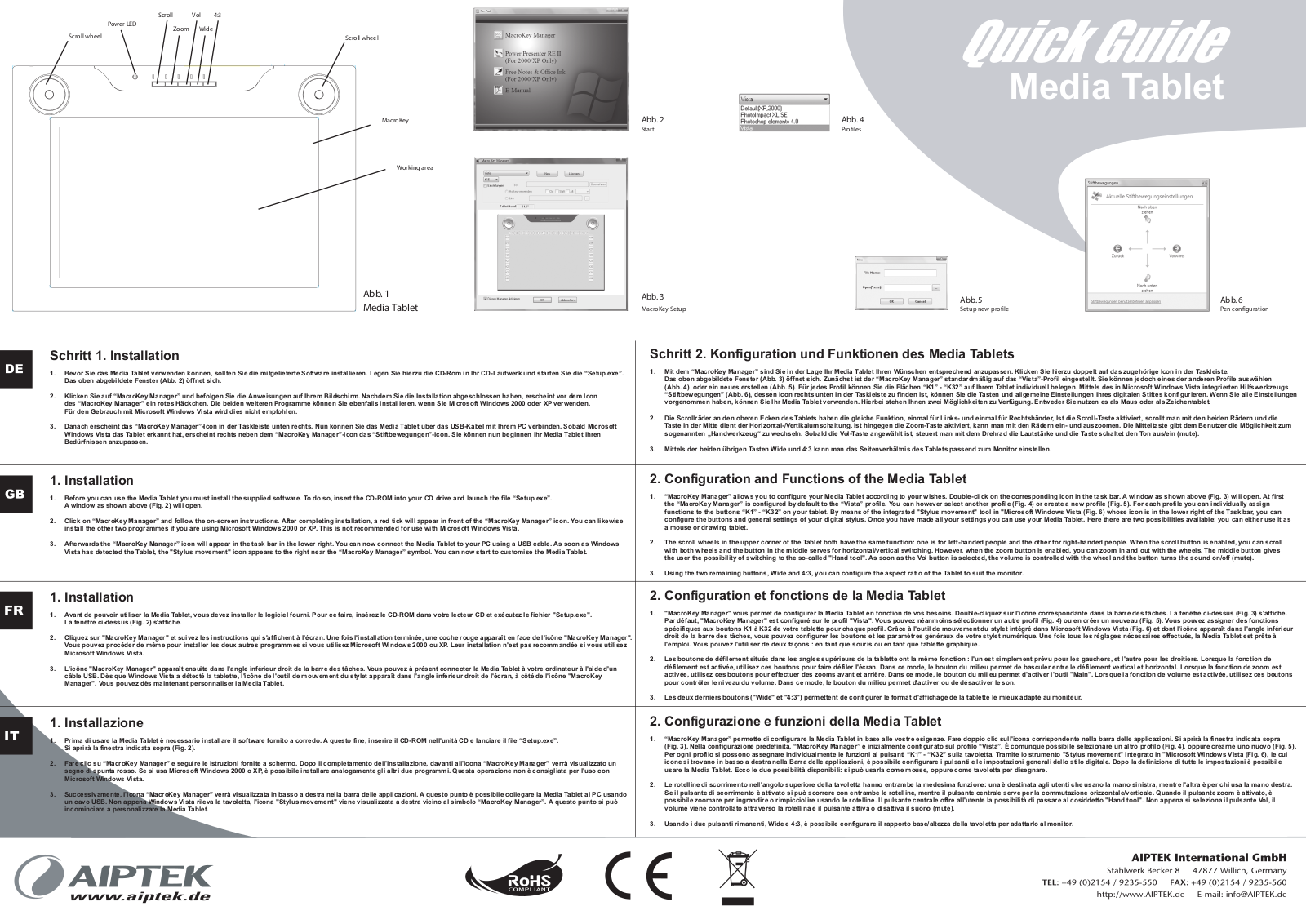 Aiptek 14000u User Manual