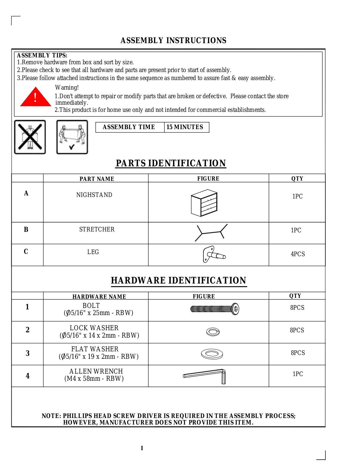 Foundry Select W000739488 Assembly Instructions - ManualMachine.com