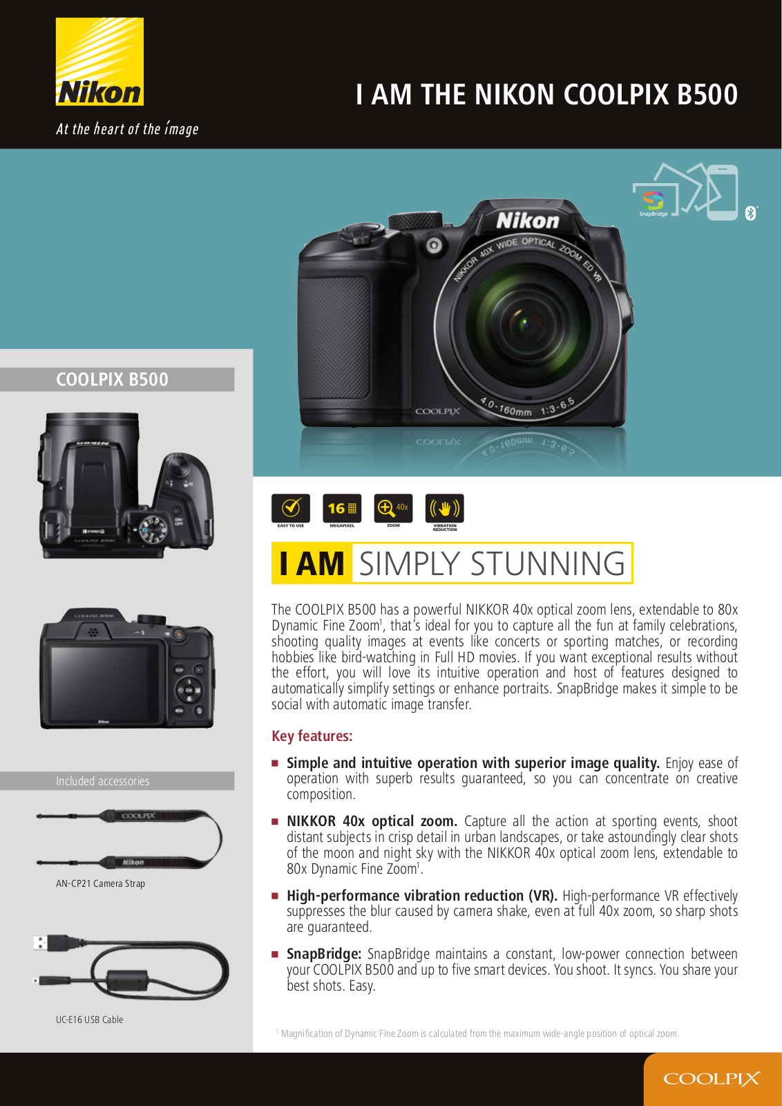 Nikon COOLPIX B500 Instruction manual